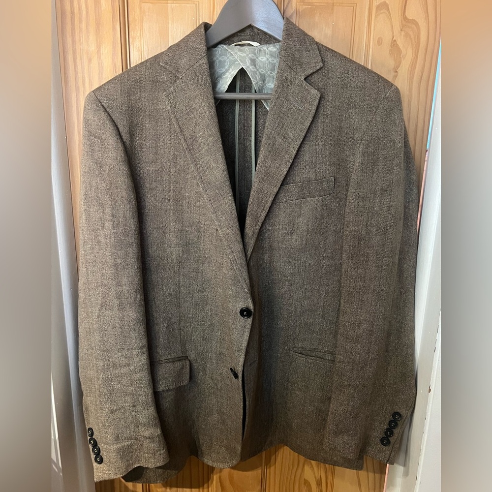 Classic Billy Reid Brown Men's Blazer 38R